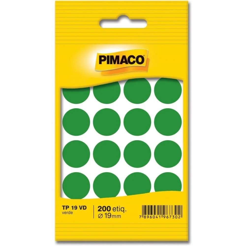 ETIQUETA BOLINHA PIMACO TP-12